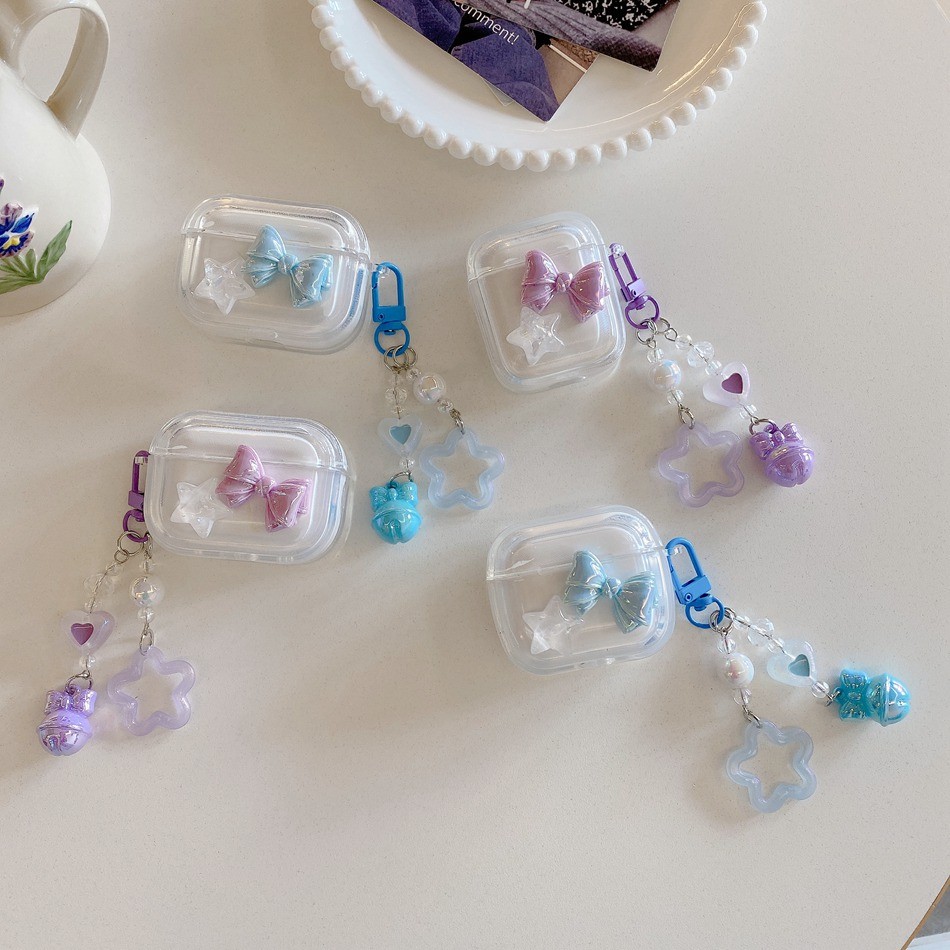 แฟชั่นClearหูฟังสําหรับQCY Crossky C30/C30S T20 HT03 HT07 T17 T8/T8s/T8proกรณีซิลิโคนอ่อนนุ่ม