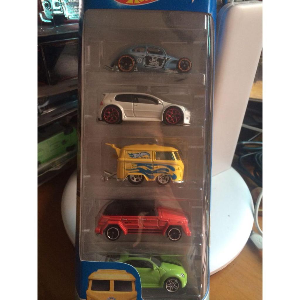 Hot Wheels Hot Small Sports Car Five-Pack Volkswagen Car Set DJD20 (71 $