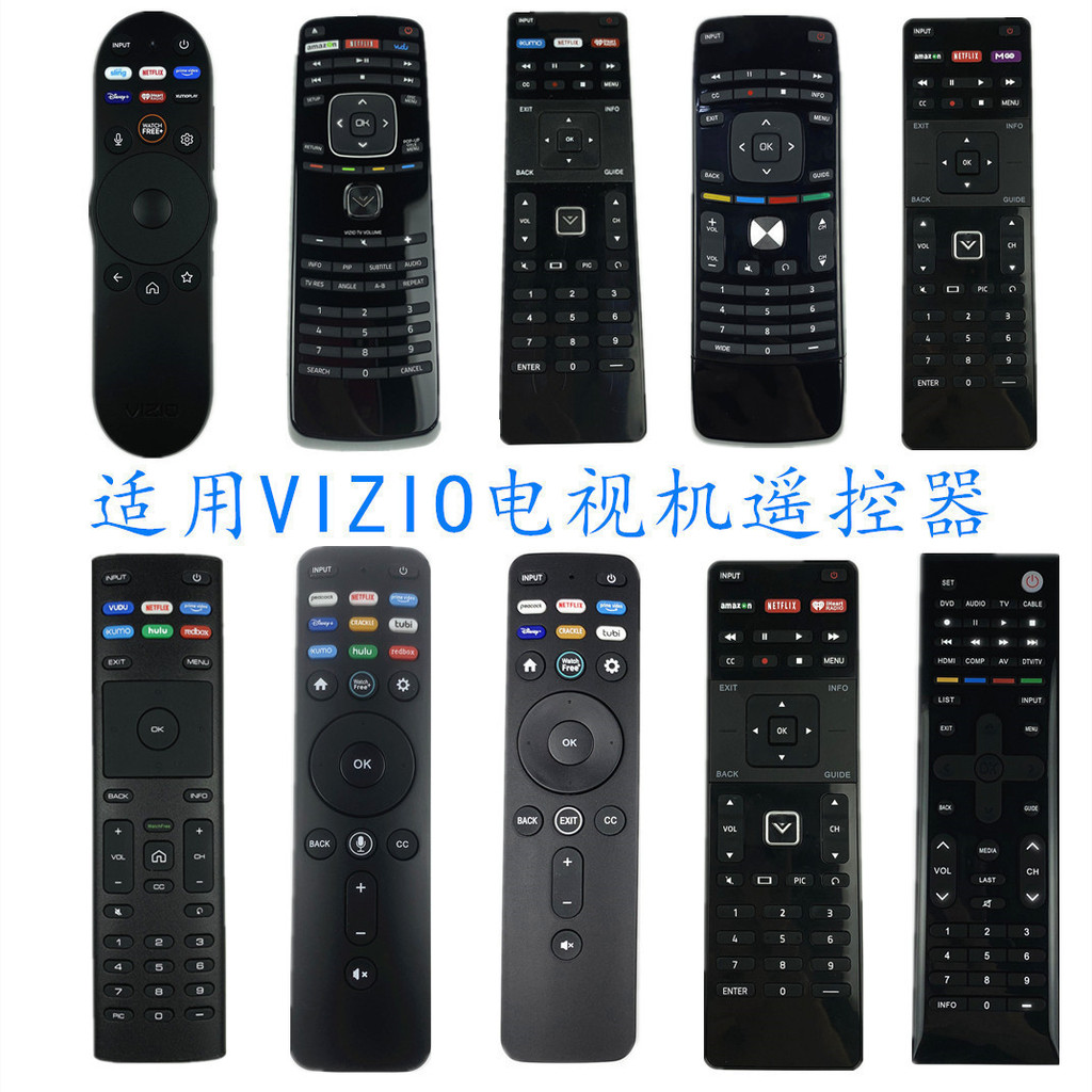เหมาะสําหรับ VIZIO สมาร์ท LCD TV รีโมทคอนโทรล XRT136 XRT100 XRB300 XRT122 112