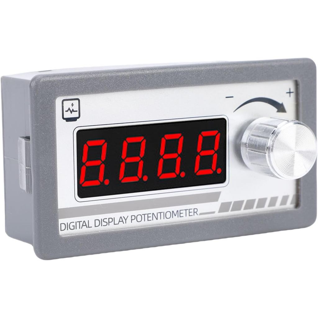 Fafeicy 10K Digital Display Potentiometer, 10K Programmable Potentiometer 4 หลัก 0.4in สําหรับ Speed