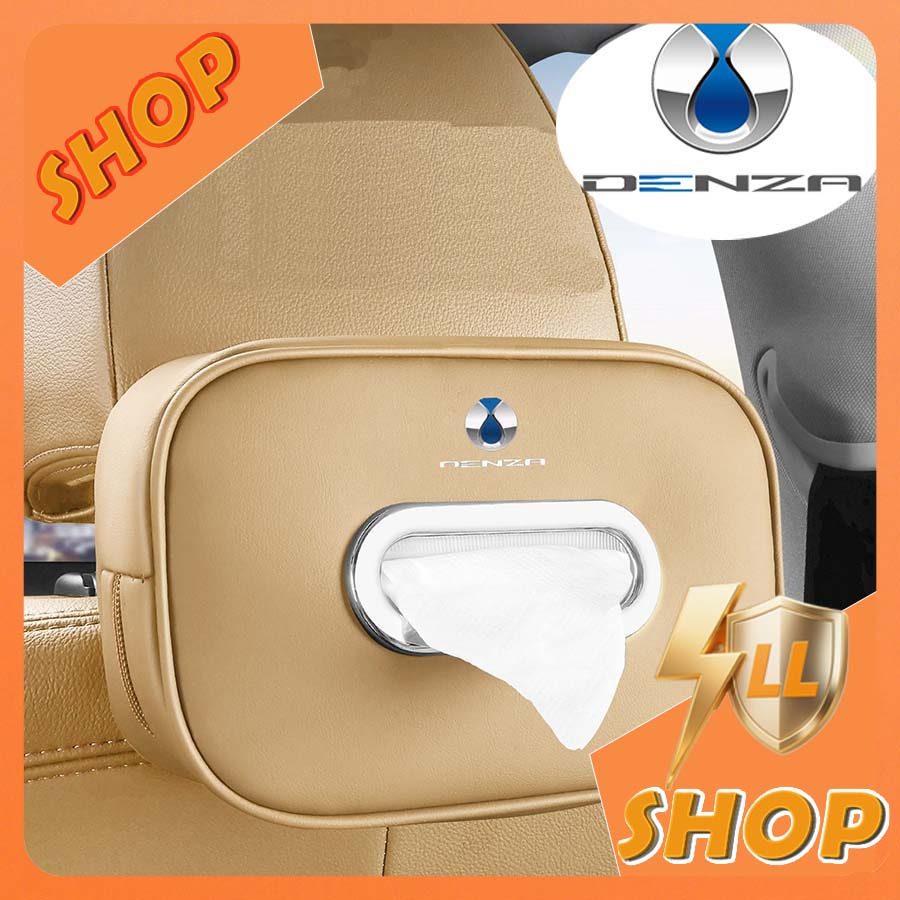 [READY]DENZA D9 Car-mounted Leather Tissue Box Wall-mounted Tissue Holder BYD DENZA Body Kit Car Dec