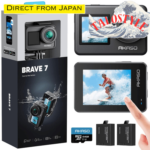 【Delivery fr Japan】AKASO Brave7-4K กล้องแอคชั่น