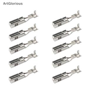 Art 10 ชิ้น 2.8 มิลลิเมตรรถ ECU ทองเหลือง Crimp Terminal ลวด…