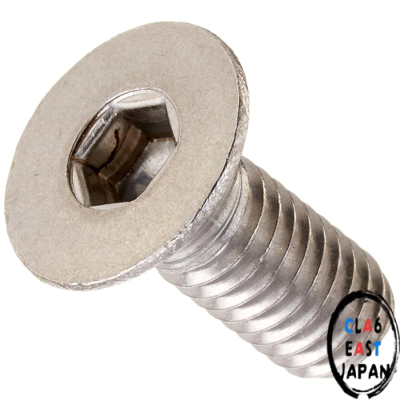 Universal Stainless Steel Cap Bolt M6×P1.0×35mm - 2 Pieces by KITACO K-CON 0900-060-30005