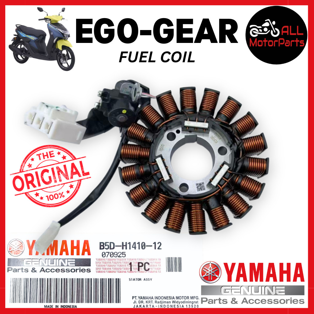 EGO-GEAR FUEL COIL STATOR MAGNET COIL B4U/B5D-H1410-02 YAMAHA