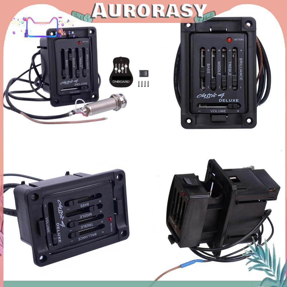 [AS] กีต้าร์โปร่ง Pickup Preamp Amplifier Equalizer Tuner Pickup Preamplifier