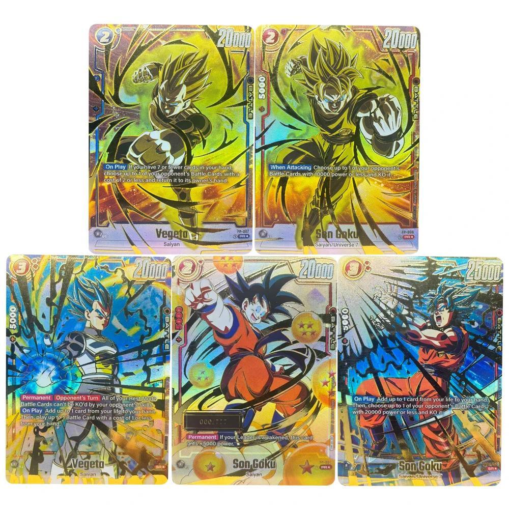 Dragon Ball Collection การ์ด Son Goku Frieza Broli การ์ด DIY คุณภาพสูง Self Made เกมอะนิเมะการ์ดของเล่น