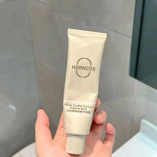 มาร์คโคลน มาร์คหน้า Han Shun แต่งหน้า White Truffle Wipe Mask Luminous Cleansing Mud Mask Sleeping Y