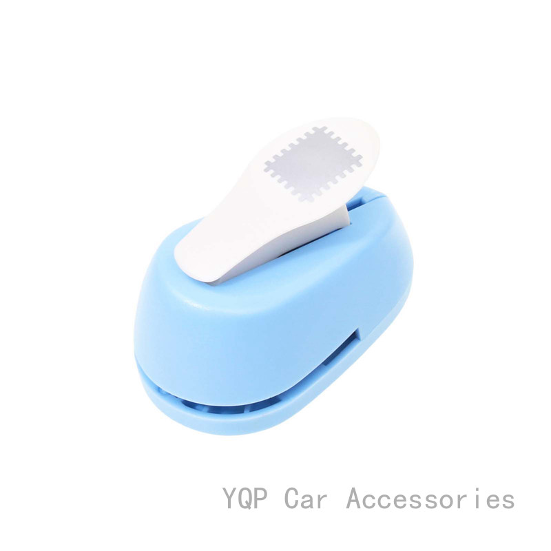 YQP ใหม่แสตมป์ชายแดน DIY Punch แสตมป์รูปร่าง Craft Punch ลายนูนเครื่องรอบ Hole Punch Toothed Puncher
