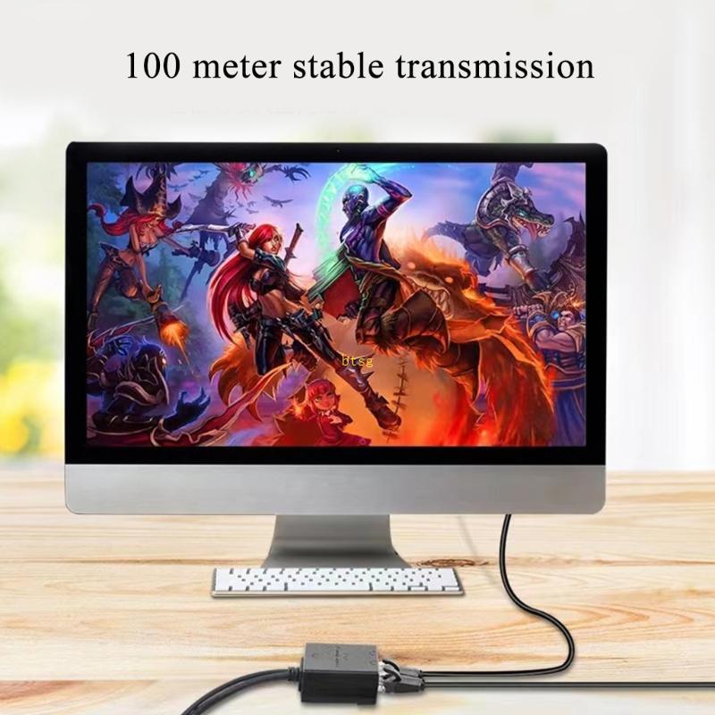 Btsg RJ45 Ethernet Splitter Cable 1 ชาย 2 หญิง LAN Ethernet Splitter สําหรับ Cat5 Cat6 LAN Ethernet 