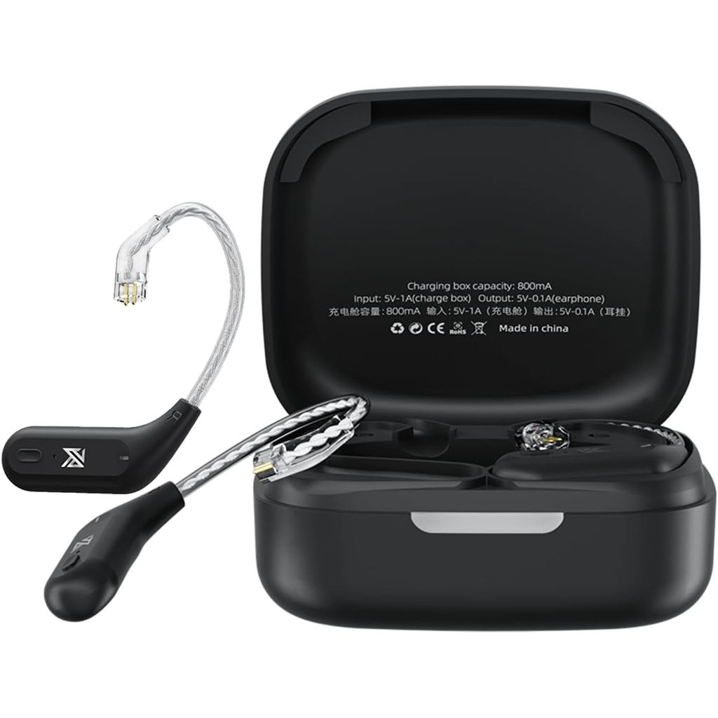 KZ AZ09 อะแดปเตอร์บลูทูธ IEM ไร้สาย 5.4 โมดูลการแยกเสียงรบกวน C-pin หูฟังบลูทูธสําหรับ ​KZ ZS10 PRO/