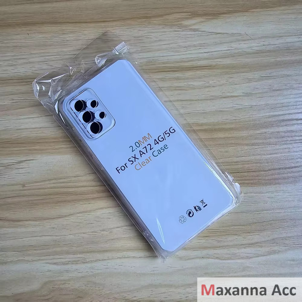 [MAXNA] TPU 2.00 MM Clear Case Samsung A72 5G / Samsung A72 5G