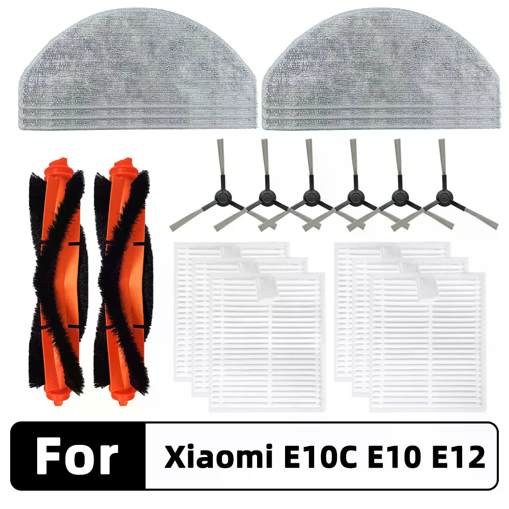 Fit สําหรับ Xiaomi E10C E10 E12 B112/Mijia 3C Plus C103 เครื่องดูดฝุ่นหุ่นยนต์อะไหล่อุปกรณ์เสริมหลัก