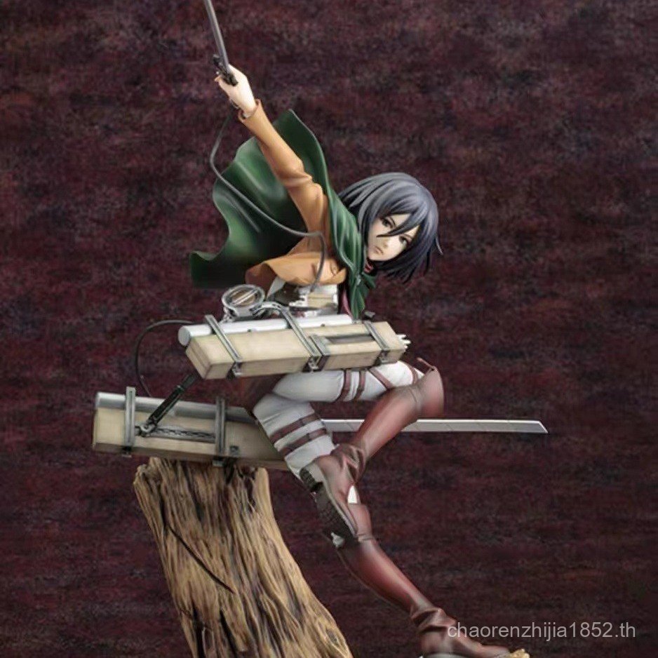 Attack on Titan figma 203 Mikasa Ackerman Mitsuya Super Movable Figure Model