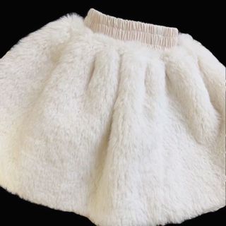 กระโปรงสั้นสไตล์เกาหลี ฤดูใบไม้ร่วงและหนาขึ้นสำหรับฤดูหนาว ม…