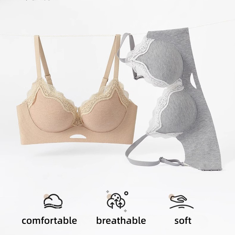 ถ้วยหนา push-up สำหรับหน้าอกเล็ก ออกแบบ anti-sagging ทำให้ดูเซ็กซี่