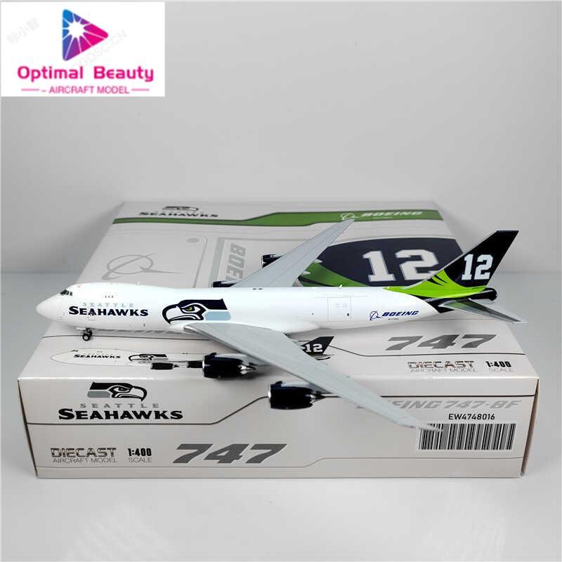 JC Wings EW4748016 1: 400 Boeing Seahawk B747-8F N770BA รุ่นโลหะผสม