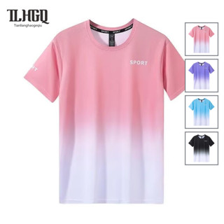 TLHGQ เสื้อยืดป้องกันยูวีแห้งเร็วสำหรับผู้ชาย - ดีไซน์ไล่เฉด…