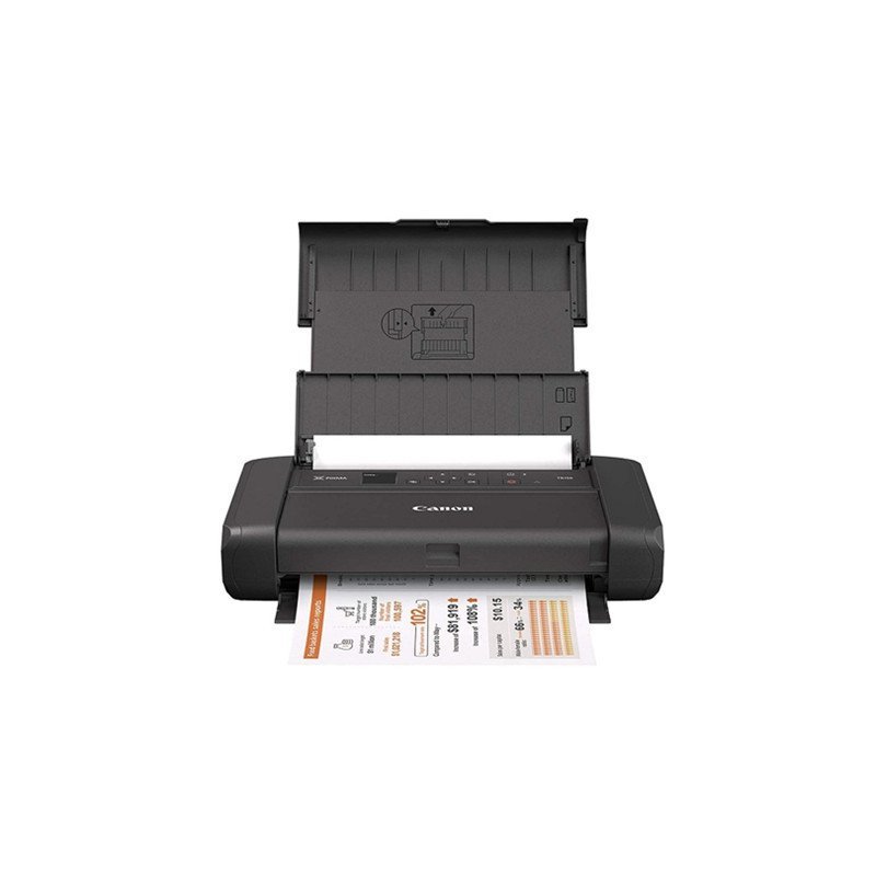 เครื่องพิมพ์อิงค์เจ็ทสี Canon TR160 พร้อมแบตเตอรี่ เครื่องพิมพ์มือถือสํานักงานแบบพกพา ไร้สาย wifi สิ