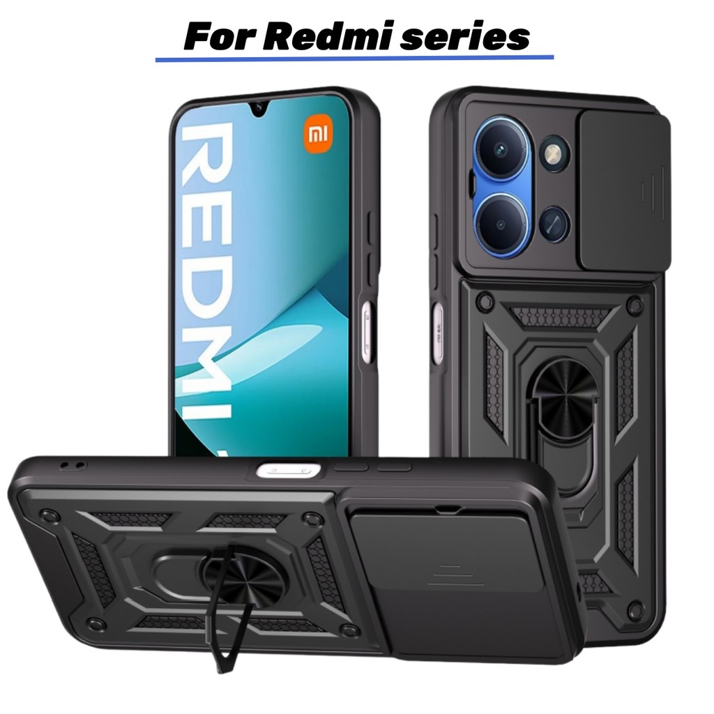 เกราะกันกระแทกสําหรับ Xiaomi 17 15 Pro Max Poco X7 X6 M7 M6 F7 Pro Poco C85 C75 C71 C65 กล้อง Protec