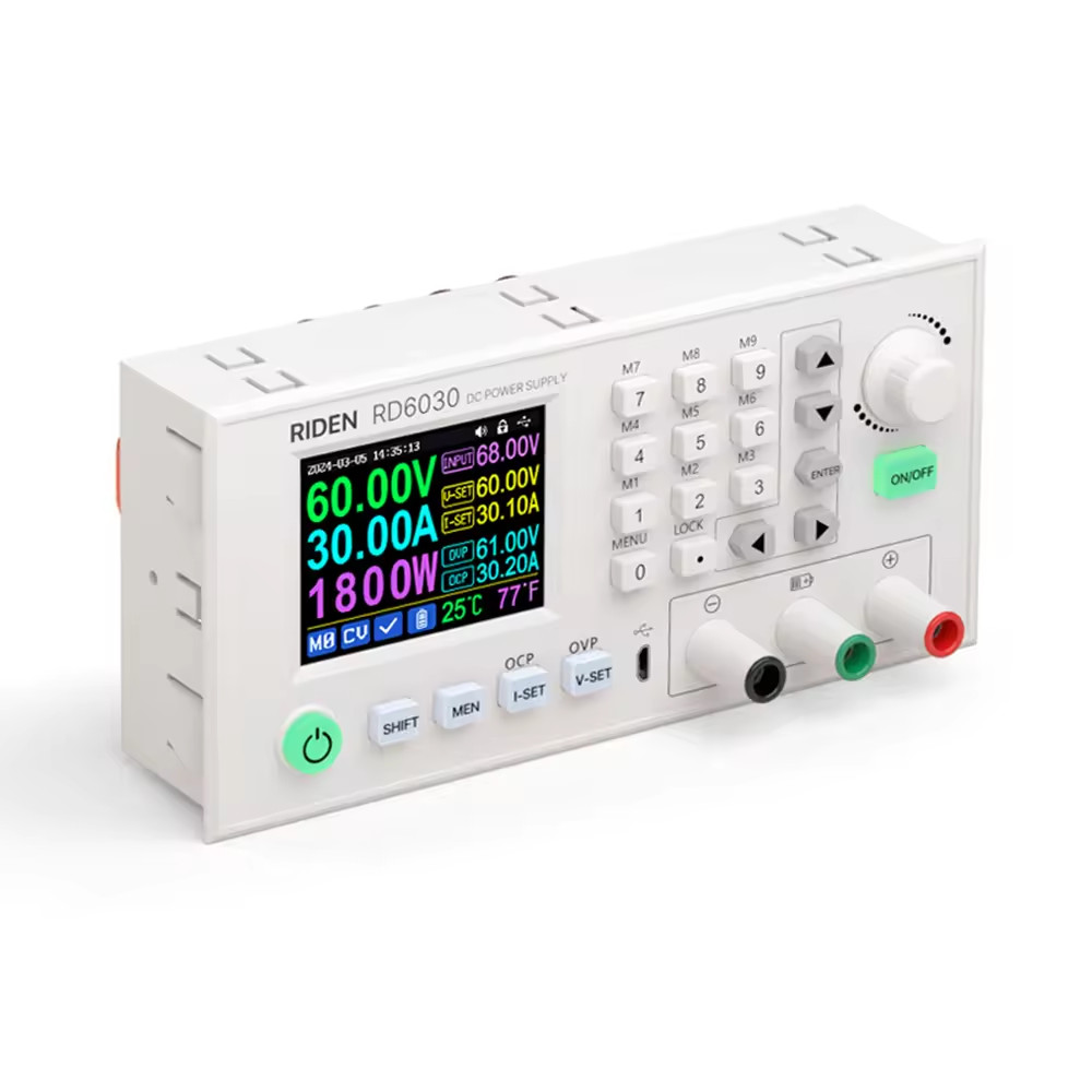 สินค้าคงคลังเฉพาะจุด RD6030-W High Current WiFi ดิจิตอล DC Power Supply DC Regulated Power Supply แร