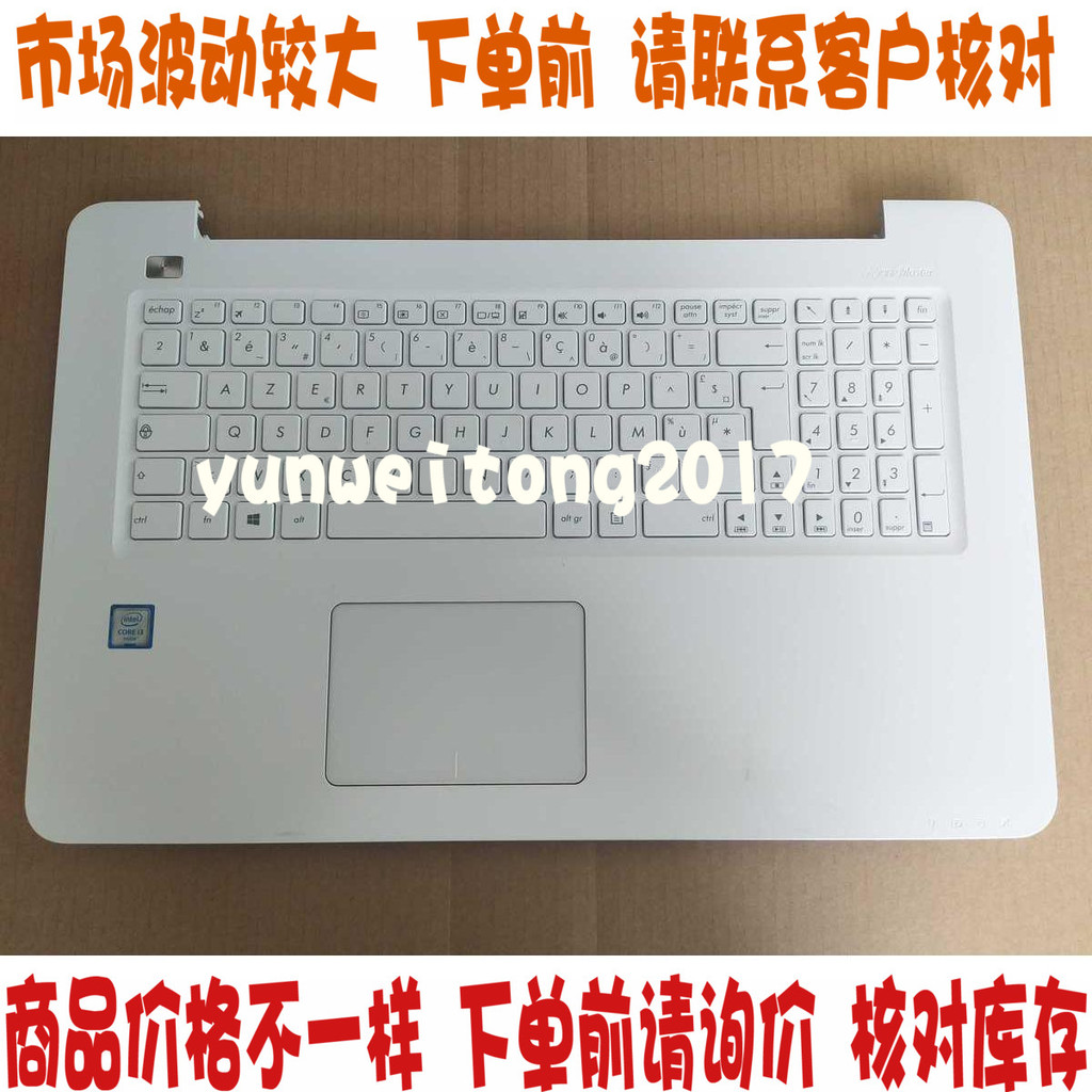 Asus Asus A756 A756U X756 X756U X756UX คีย์บอร์ด C กรณีลําโพงทัชแพด