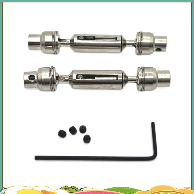 RC รถอัพเกรดด้านหน้าด้านหลังไดรฟ์เพลาชุด RC รถอัพเกรดส่วนด้านหน้าด้านหลังไดรฟ์เพลาสําหรับ 1/16 C64 C