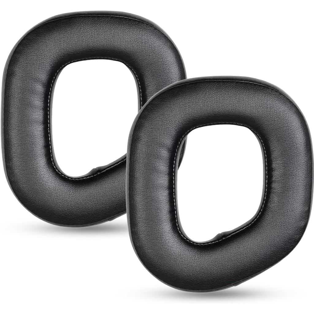 แผ่นรองหูฟังทดแทนสําหรับหูฟัง Corsair HS80 RGB Wireless/ HS80 RGB Wiredx หนังโปรตีนนุ่มใหม่ผสมผสานกั