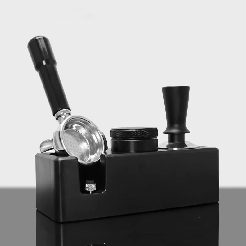TISERA - ALLKISSCAFE Coffee Tamper Station Espresso Portafilter 245x100x77mm - AK345