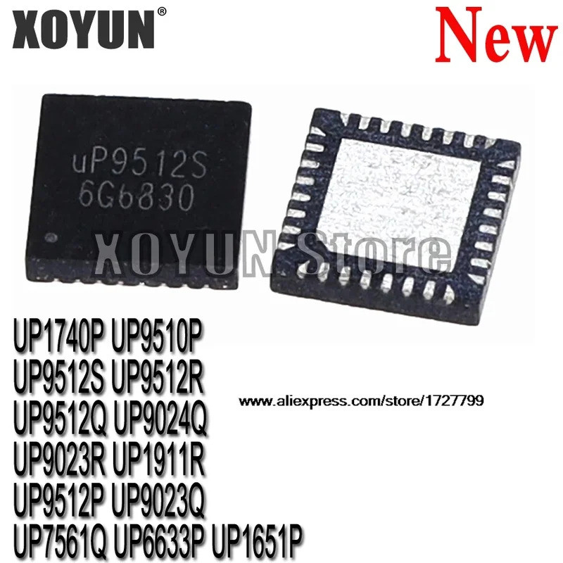 100% ใหม่ UP1740P UP9510P UP9512S UP9512R UP9512Q UP9024Q UP9023R UP1911R UP9512P UP9023Q UP7561Q UP