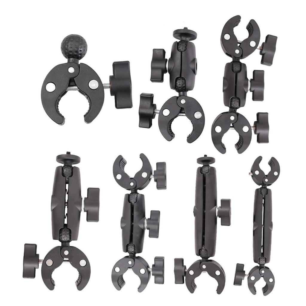 [Lszcx6l] ขายึดกล้อง ขายึดแฮนด์จักรยาน 360° หมุนป้องกันการลื่นยึดกล้องที่แข็งแกร่งสําหรับแสงกีฬาขี่จักรยานกลางแจ้ง