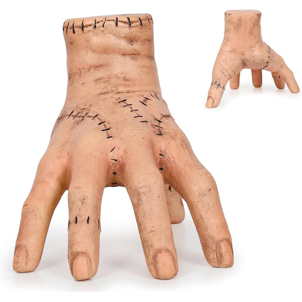 Addams Thing Hand Toys,2025 The Thing from Addams,Cosplay Hand by Addams,Scary Prosthetic Props Deco