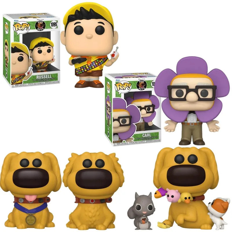 Funko Pop UP Dug Days อะนิเมะรูป Nanny Doby Puppy Action Figure ของเล่นสําหรับเด็กชายหญิงเด็กสะสม