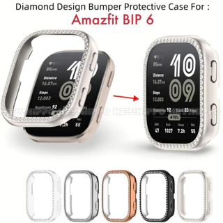 สําหรับ Amazfit Bip 6 เคสพีซีสไตล์เพชรฝาครอบกันชนป้องกัน Bip6