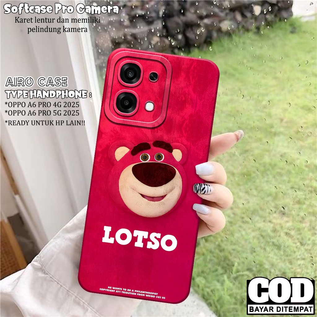 เคส HP ล่าสุด OPPO A6 PRO 4G/ 5G 2025 - เคส OPPO A6 PRO 4G/ 5G Softcase - เคสแฟชั่นการ์ตูน - เคส OPP