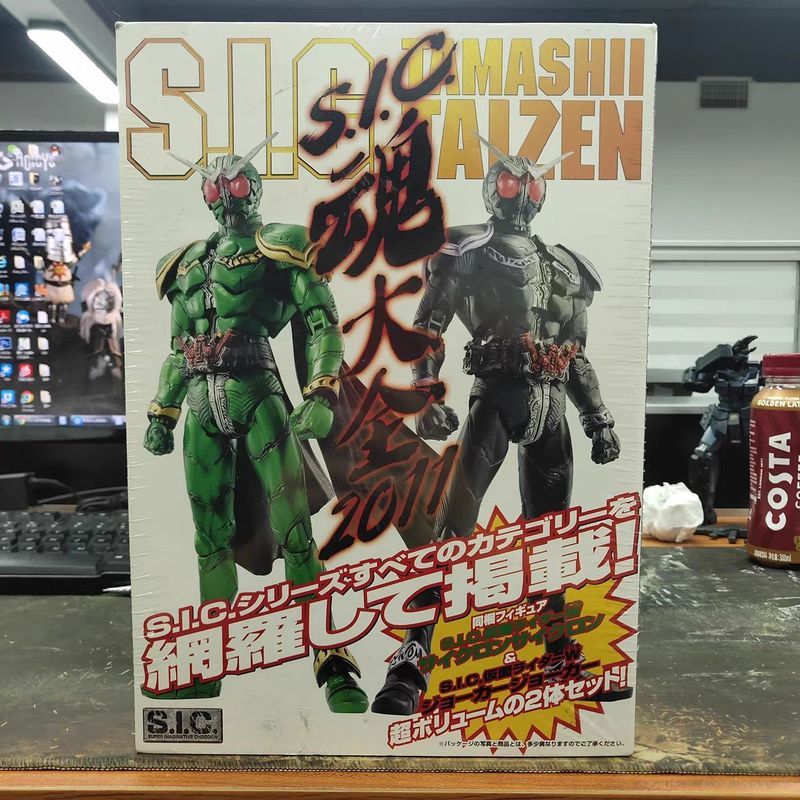 【พร้อมส่ง】sic bandai shf เข็มขัด shin kamen rider Bandai SIC Kamen Rider W SIC Soul Daquan 2011 Hobb