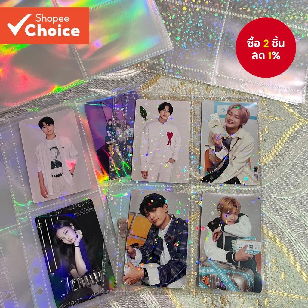 อัลบั้มรูปภาพ โฟโต้การ์ด 4 ช่อง ขนาด A5 6 รู สําหรับเก็บสะสม 10 ชิ้น ต่อชุด