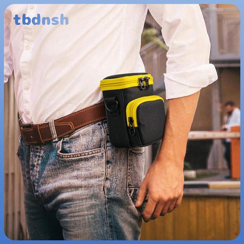 [tbdnsh] กระเป๋าสะพายกล้องสําหรับอุปกรณ์เสริมสายเคเบิลกล้องวิดีโอกล่องเก็บกรณีพกพากระเป๋าคู่แบบพกพาส