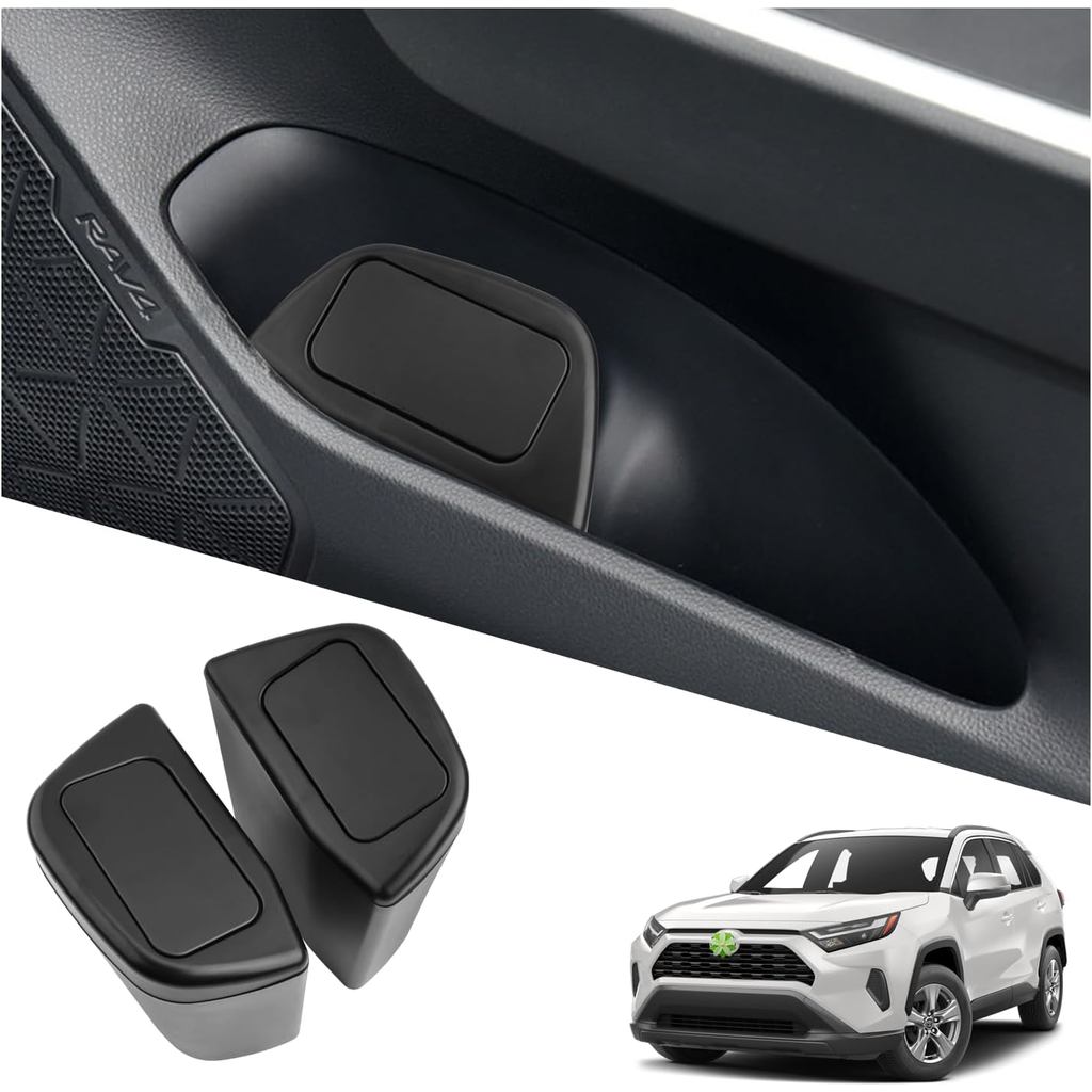 RAV4 Trash Can Toyota RAV4 Portable Mini Car Trash Bin with Lid for Storage and Organize Toyota RAV4