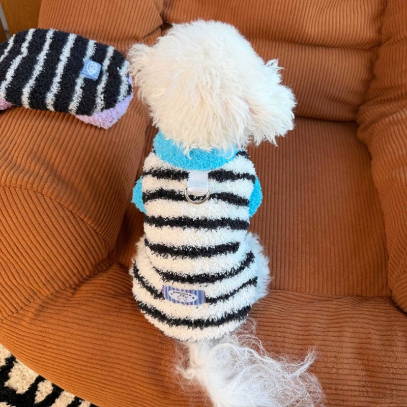 เสื้อสัตว์เลี้ยง เสื้อสเวตเตอร์ ชุดนอนสุนัข ชุดนอนแมว เสื้อกันหนาวถัก ให้อบอุ่น น่ารัก S-L - รูปที่ 3