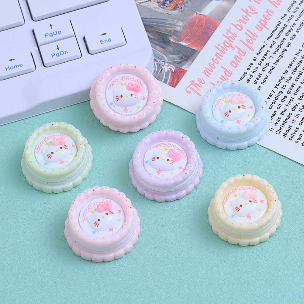 อุปกรณ์ทำเค้กวันเกิดการ์ตูน DIY พร้อมวัสดุและกิ๊บสำหรับตกแต่ง