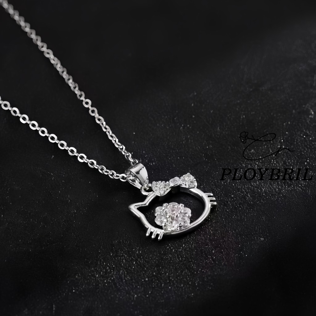 การ ์ ตูนสีชมพู Rhinestone Hello Kitty สร ้ รูปที่ 5