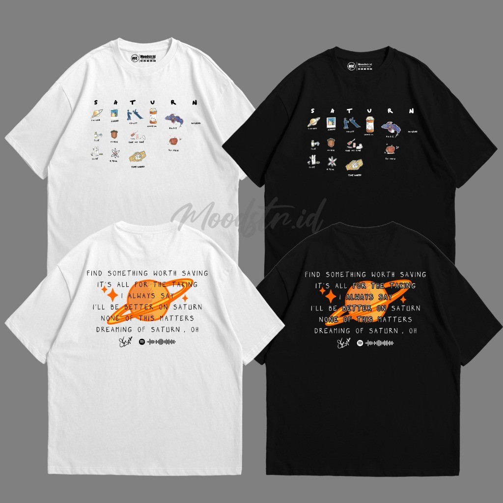 เสื้อยืด SZA Saturn Combed 24s