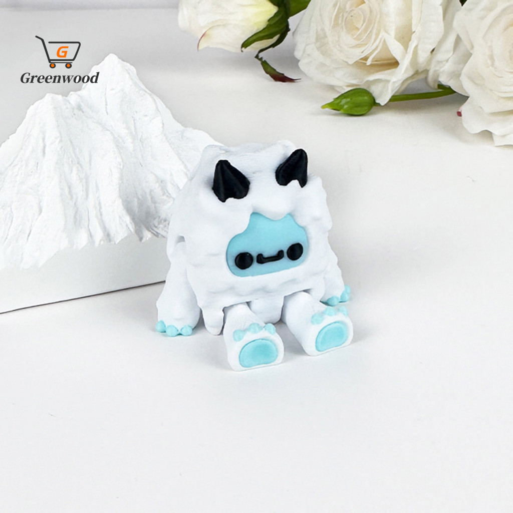 GRA Dual-color Charm Yuti รูปสะสมเครื่องประดับ Dual-สีสีชมพูสีฟ้า 3d พิมพ์เนื้อ Faithful เกมจําลอง Y