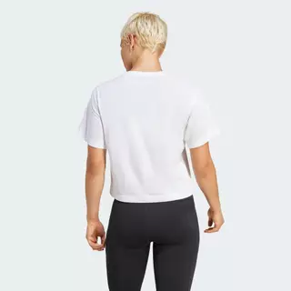 adidas Gym & Training เสื้อยืดเทรนนิง Train Essentials Big Logo Performance ผู้หญิง สีขาว JG8615