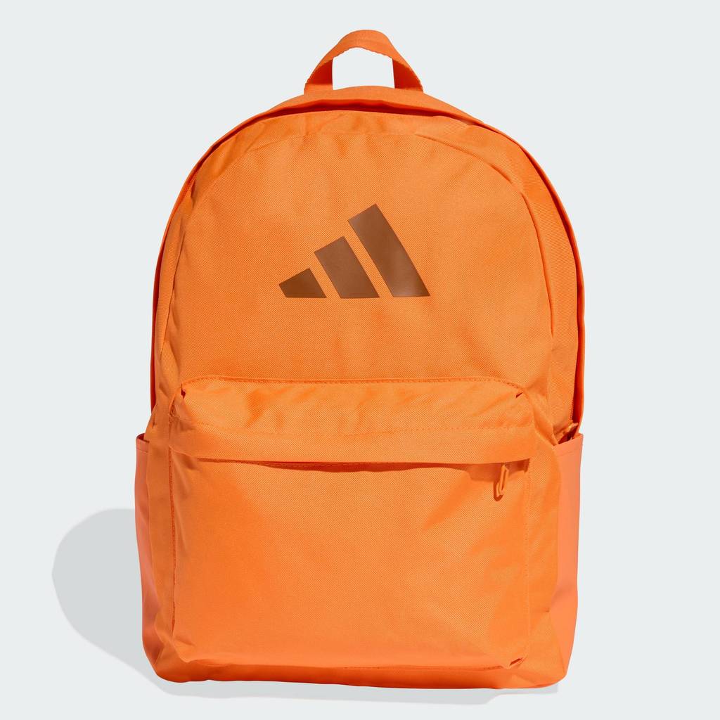 adidas Lifestyle Classic 3 Bar Logo Backpack Unisex Orange KE5644