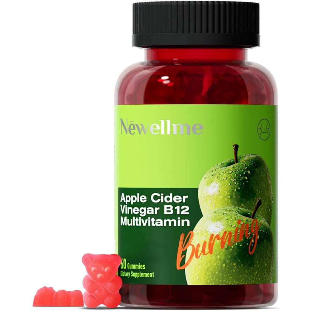 Apple Cider Vinegar Jelly (ACV) 60 แคปซูล วีแกน ไม่มีสารเติมแต่ง รสชาติดีเยี่ยม เหมาะสําหรับอาหารคีโ