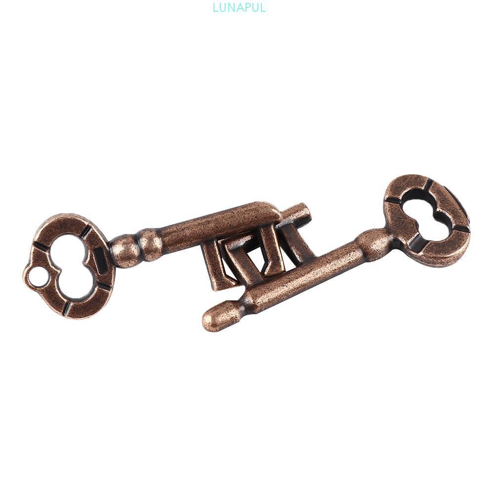 LUNAPUL Puzzle IQ Test Cast Brain Teaser ของเล่นอัจฉริยะ