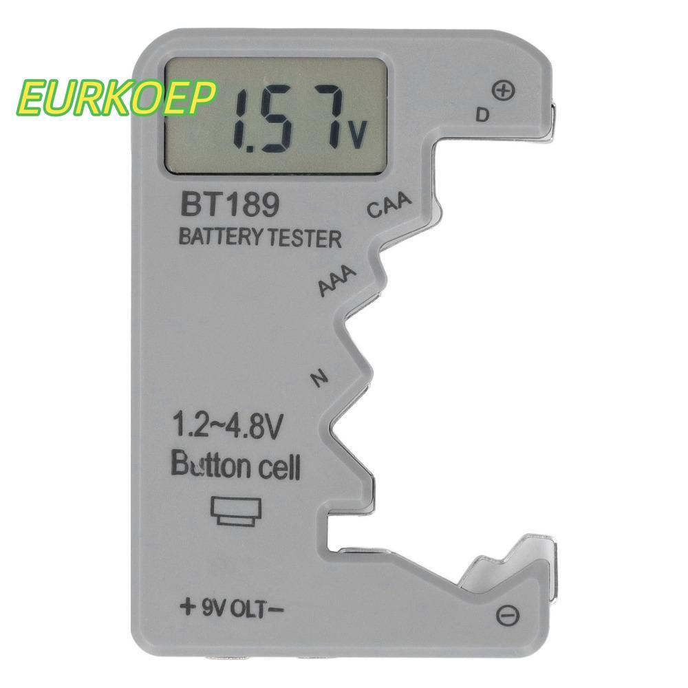 MAILE Digital Battery Checker, Digital Display Universal Compatiility Digital Battery Tester, ขนาดเล