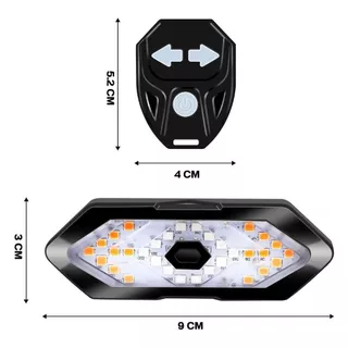 ไฟเลี้ยวจักรยาน LED ไฟท้ายกันฝนชาร์จ รีโมทไฟแสดงสถานะทิศทาง USB พร้อมแตร Mtb อุปกรณ์เสริม